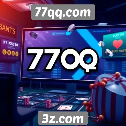 Investimento em tecnologia no site 77qq.com