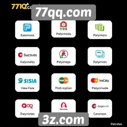 Métodos de pagamento no 77qq.com